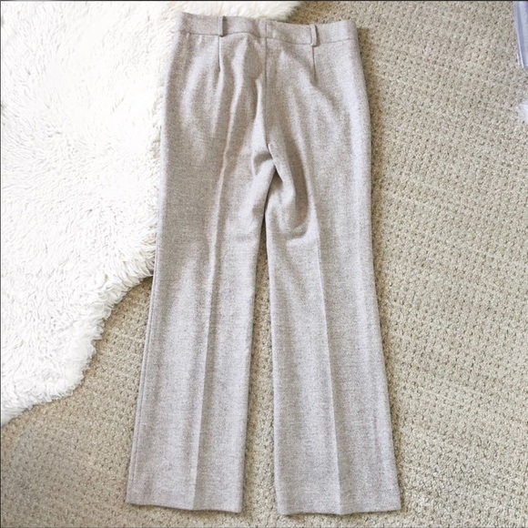 White House Black Market Pants - White House Black Market Wool Silk Tweed Pants 14